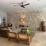 Villa Kaan In Holistika, Tulum - Private Pool, Garden & Rooftop