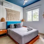 Tao With Pool, Bbq, Gym, Yoga Area, 5 Min From Apartamento Tulum