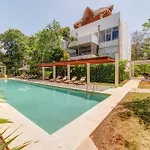 Tao Tulum With Pool, Bbq, Gym, Yoga Area, 5 Min From Beach