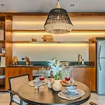 Art Design Loft With Pool, Big Gym, Spa, Hot Tub Apartamento Tulum