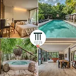 Art Design Loft With Pool, Big Gym, Spa, Hot Tub Apartamento