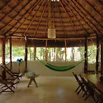Room In Lodge - Eco-Lush Double Mayan Dome Cenote And Bikes