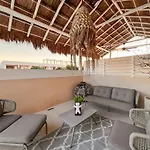 Stylish Mexican Interior Ph- Private Rooftop -gated Community Apartamento Tulum