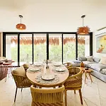 Stylish Mexican Interior Ph- Private Rooftop -gated Community Tulum