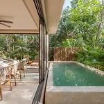 Apartment 2br Boho Chic Style In W/ Private Pool Tulum