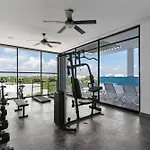Nuevo Estudio Con Terraza Totalmente Equipado Aldea Zama Apartamento