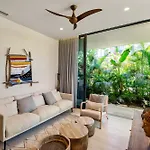 Modern Retreat With Private Garden And Jacuzzi Apartamento Tulum