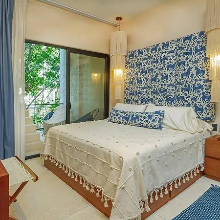 Luxury 1br W/private Jetted Pool In Aldea Zama Apartment