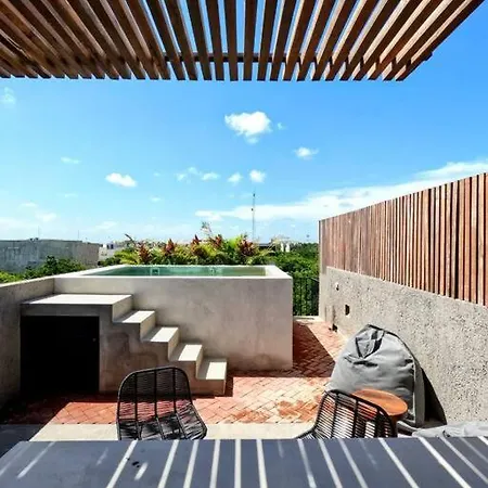 Ph Private Rooftop Pool, Walk To Calle 7 La Veleta Apartment Tulum