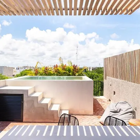 Ph Private Rooftop Pool, Walk To Calle 7 La Veleta Apartment Tulum