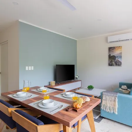 Modern 1br With Rooftop Pool In Aldea Zama Apartment Tulum