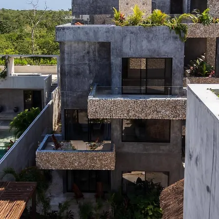 Gorgeus Xentum Complex In Pool Garden By Yeah * Tulum