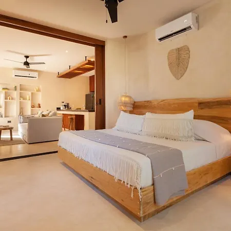 Deluxe 1br @ Luum Zama + Spa, Pool & Temazcal Apartment