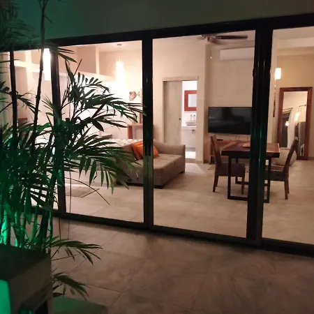 Estudio En Jungle Rooftop Con Terraza Y Alberca Privada Aldea Zama Apartment *