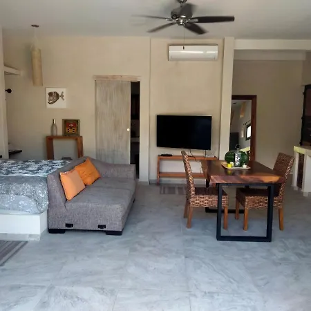 Estudio En Jungle Rooftop Con Terraza Y Alberca Privada Aldea Zama Apartment