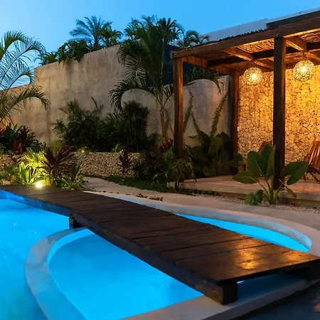 Gorgeus Xentum Complex In Pool Garden By Yeah * Tulum