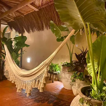 Super Boho Style Private Pool, Terrace & Hammock Hi-speed Wi-fi Apartment