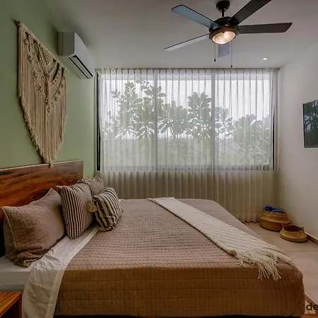 Palalma 18 - Couple's Heaven With Private Balcony, Pool & Rooftop Tulum