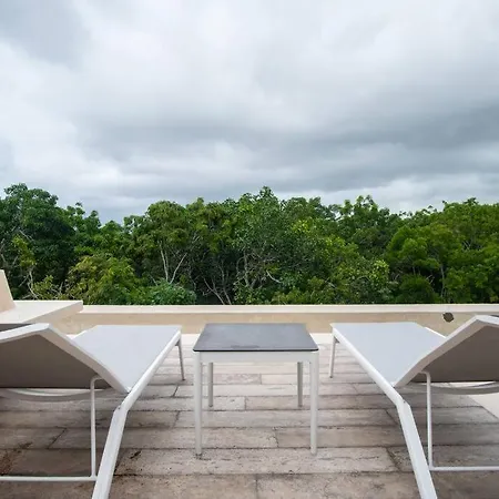 Gorgeous Rooftop Pool - Jungle Views- 2 Free Bikes Apartment Tulum