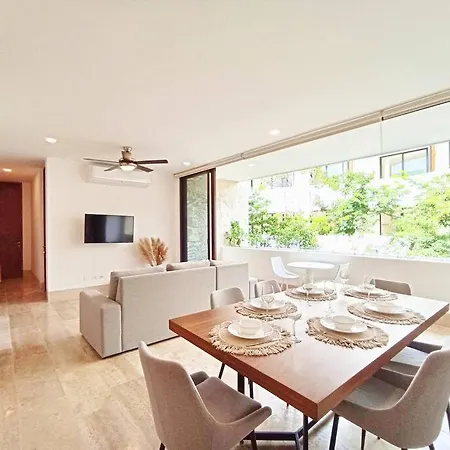 Omara 305 Classy&comfortable 2br, Aldea Zama, 200mb Wifi Apartment Tulum