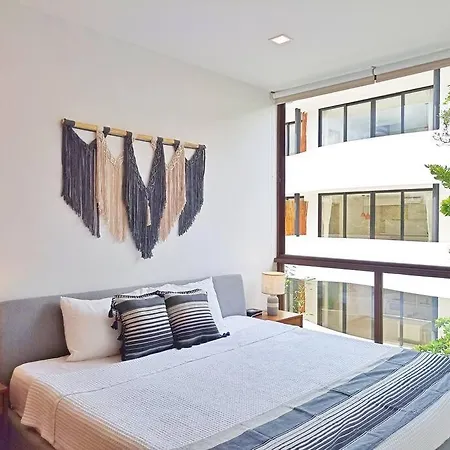 Omara 305 Classy&comfortable 2br, Aldea Zama, 200mb Wifi *