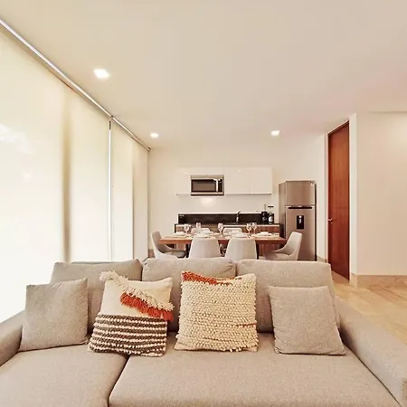 Omara 305 Classy&comfortable 2br, Aldea Zama, 200mb Wifi *