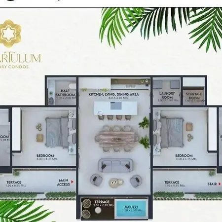 Luxury Penthouse W/private Pool Amartulum * Tulum