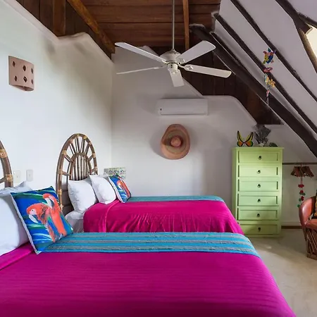 Beachfront Fully Staffed In Luxury Soliman Bay Villa Tulum