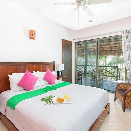 Beachfront Fully Staffed In Luxury Soliman Bay Villa Tulum