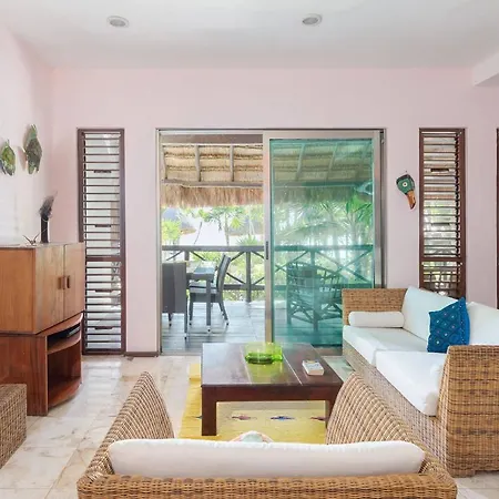 Beachfront Fully Staffed In Luxury Soliman Bay Villa Tulum