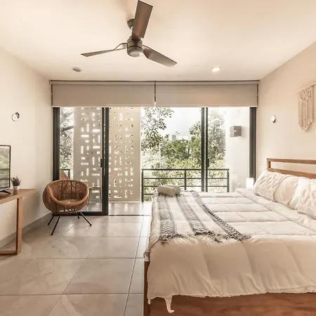 Villaggio With Rooftop Terrace And Hot Tub Apartment Tulum