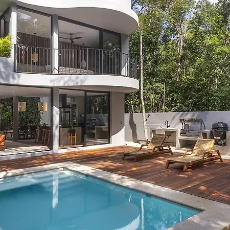 Fantastic 4br 10ppl Pool And Jacuzzi Tulum