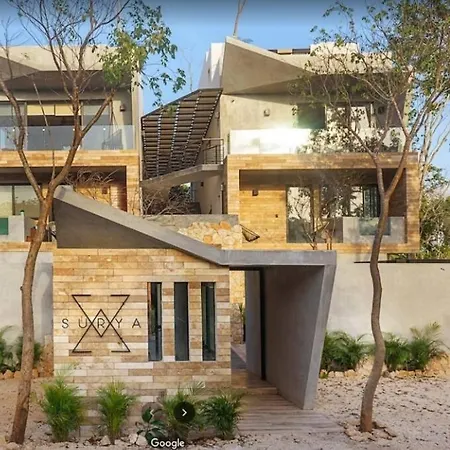 Rooftop W/private Pool. Close To Beach/town. 60mb * Tulum