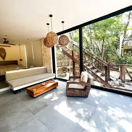 Ecobungalow Jungle Nest In By Mayan Host * Tulum