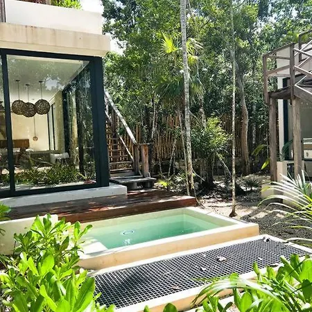 Villa Ecobungalow Jungle Nest In By Mayan Host Tulum