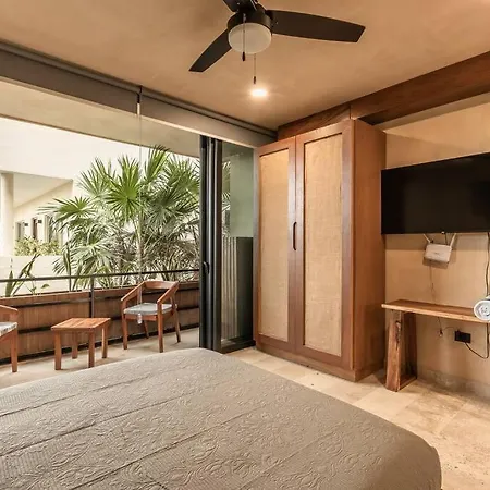 Jungle View 1br Easy Access To The Beach And Cenotes *