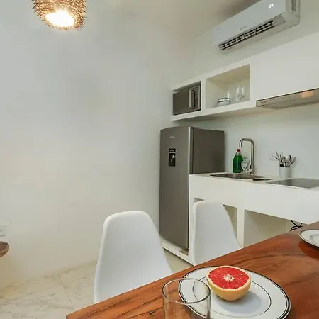 Apartment Encantador Estudio Con Alberca Privada En
