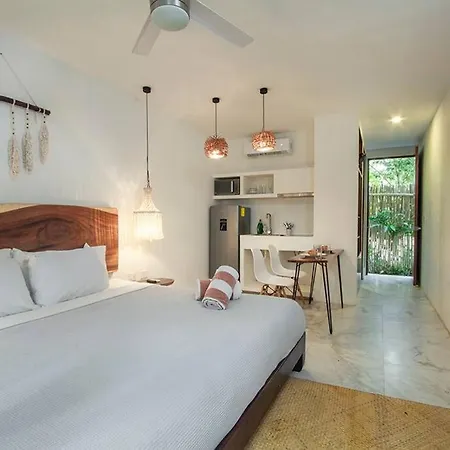 Apartment Encantador Estudio Con Alberca Privada En