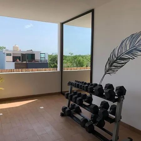 Great In Aldea Zama Location With Rooftop Pool And Gym Apartment Tulum