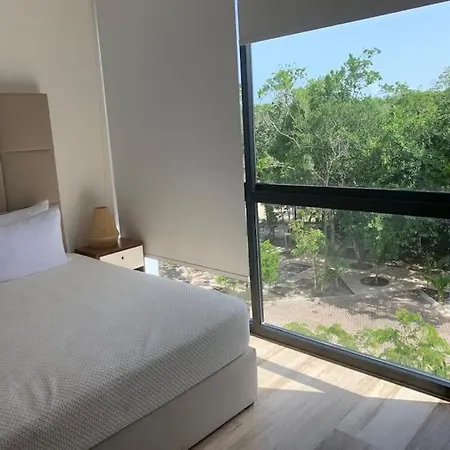 Apartment Great In Aldea Zama Location With Rooftop Pool And Gym