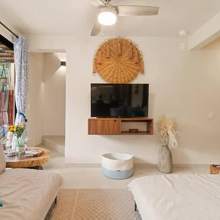 Villa Casa Ohana~3br W/ Private Pool & Rooftop Jacuzzi, Wifi, Gym, & 5 Km To Tulum