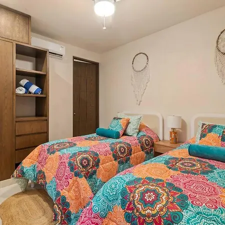 Casa Ohana~3br W/ Private Pool & Rooftop Jacuzzi, Wifi, Gym, & 5 Km To * Tulum