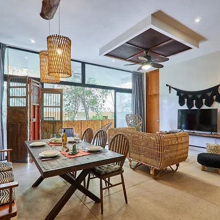 Breathtaking In Aldea Zama With 2 Incredible Pools, Outdoor Seating & Chic Amenities Tulum
