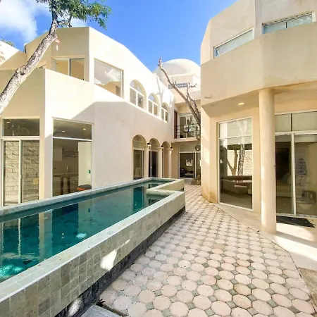 Mediterranean 4br With Pool For Family And Friends Tulum