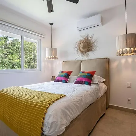 Upscale Aldea Zama Getaway ~ Terrace ~ Pool ~ Gym Tulum