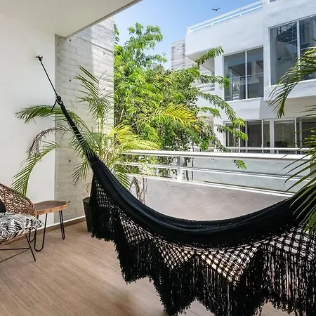 Apartment Upscale Aldea Zama Getaway ~ Terrace ~ Pool ~ Gym Tulum
