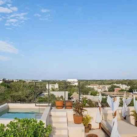 Soko Jungle Vibes 2bdr Private Pool Walking 2 Rest Apartment Tulum