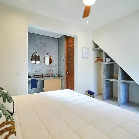 Villa Exotic For 10 People With Cenote-style Pool