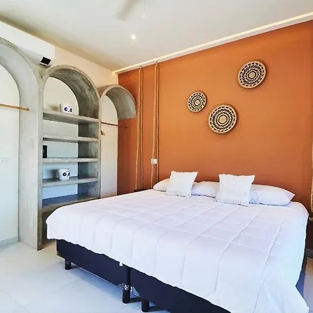Exotic For 10 People With Cenote-style Pool Villa Tulum