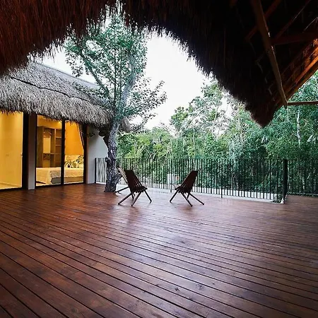 Exotic For 10 People With Cenote-style Pool Tulum